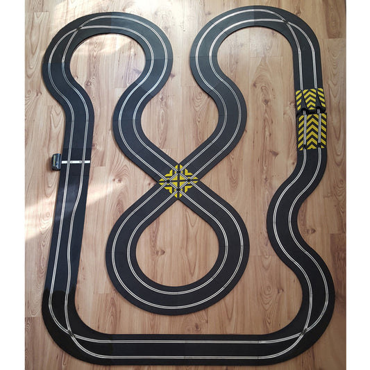 Scalextric Sport 1:32 Track Set Large Layout With Le Mans Cars #RA