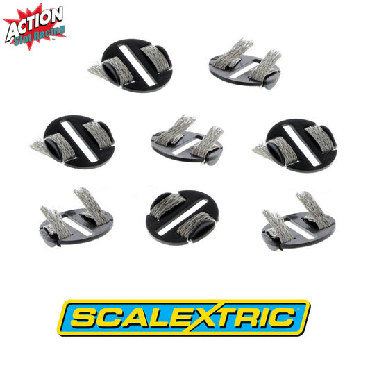 Scalextric Sport C8329 Quick-Fit Pickup Plates With Braids x 8