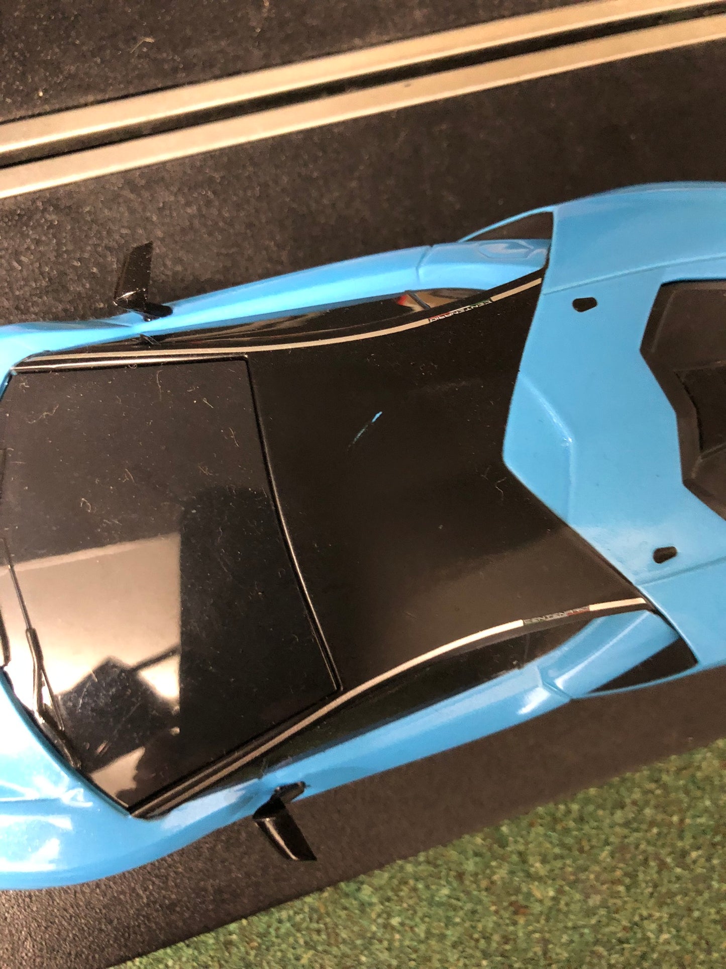 Scalextric 1:32 Car - Blue Lamborghini Centenario #Q
