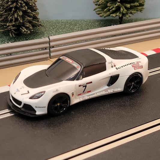 Scalextric 1:32 Car - C3513 White Lotus Exige V6 Cup R #7 #WMS