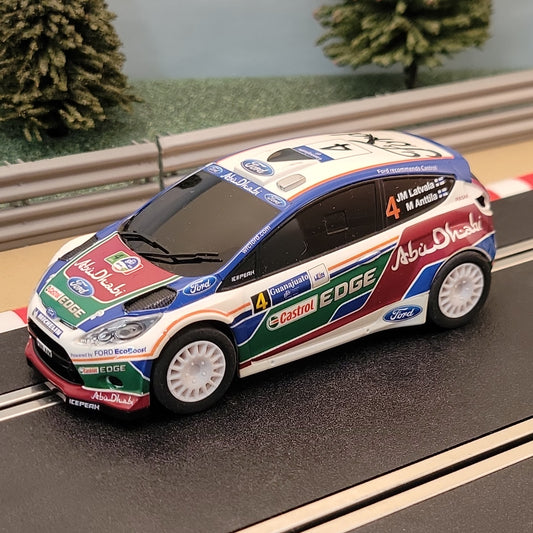Scalextric 1:32 Car - C3347 WRC Ford Fiesta 'Abu Dhabi' Latvala #4 #D