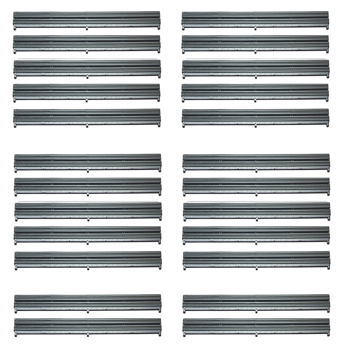 Scalextric 1:32 Classic Track - L7990 Grey Barriers x 24