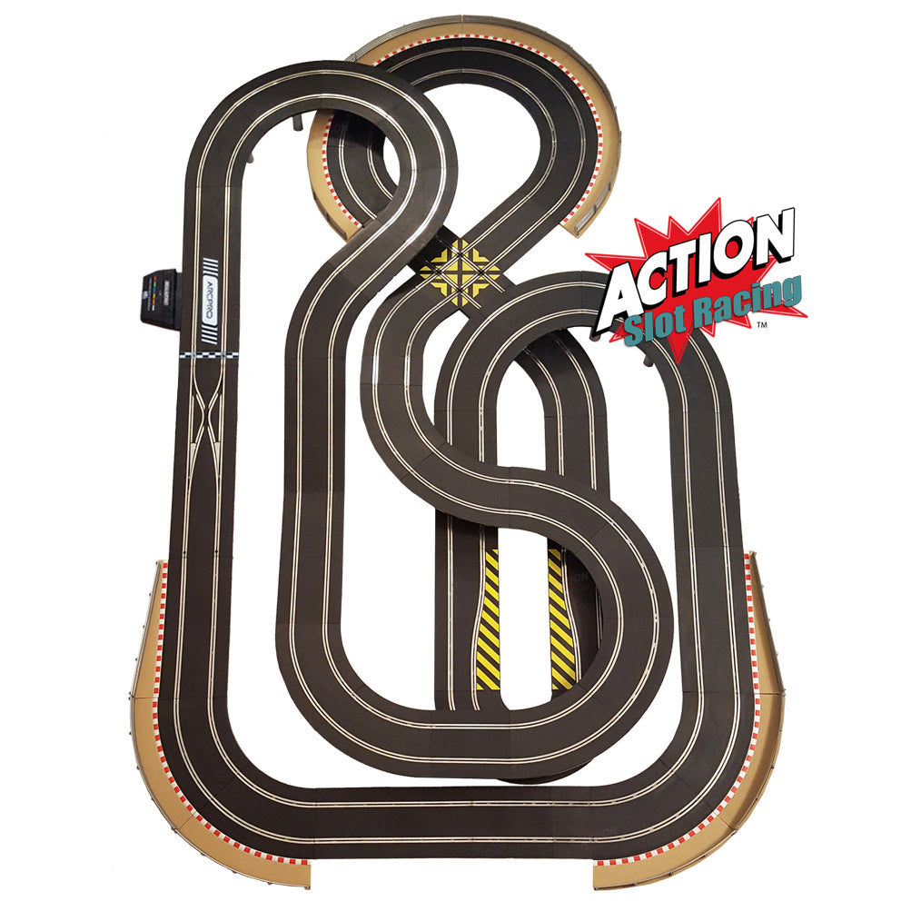 Scalextric Sport Juego de pistas 1:32 - Coches AS5 y BTCC con diseño digital ARC Pro