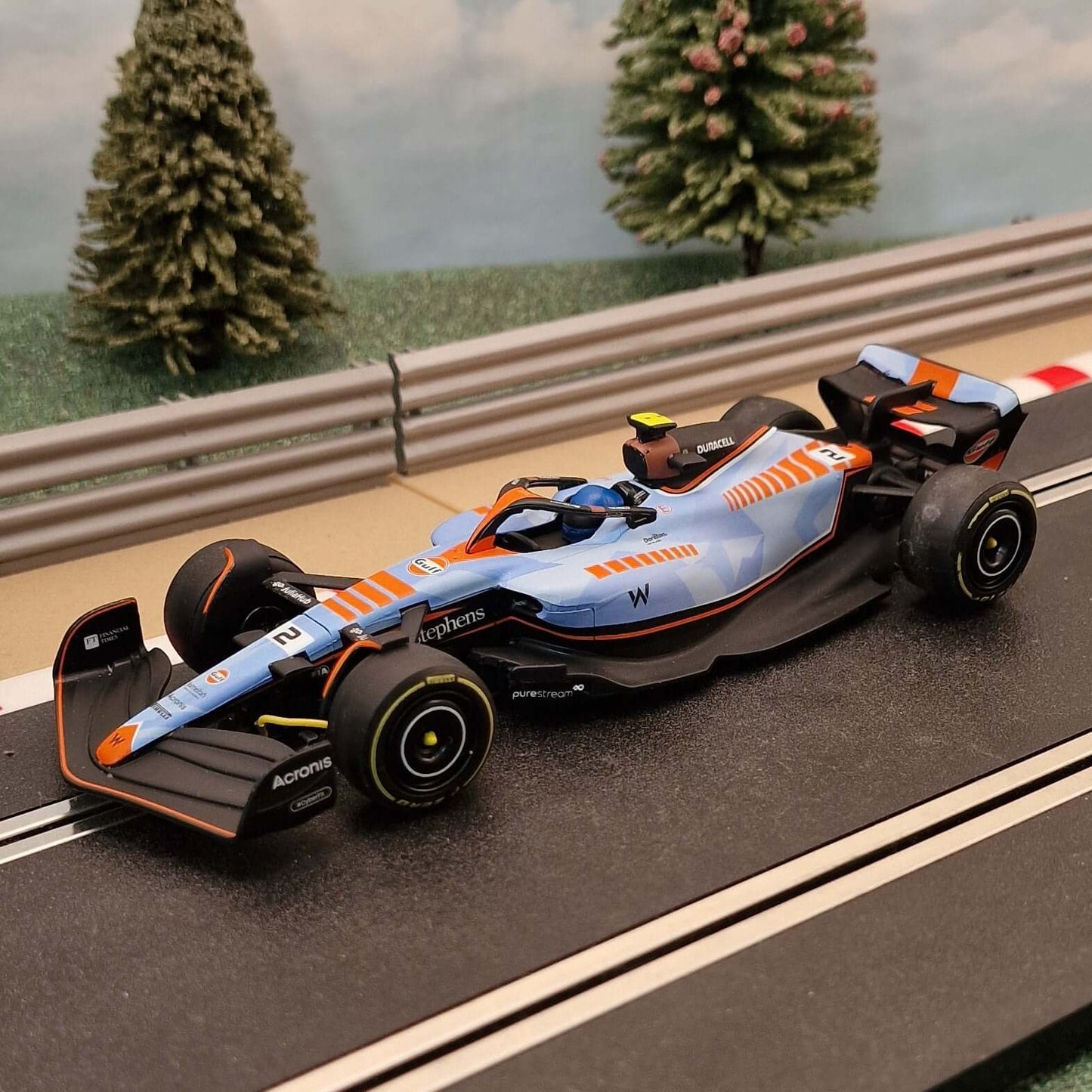 Scalextric ex C1450M Williams Racing FW45 F1 Sargeant Gulf #2