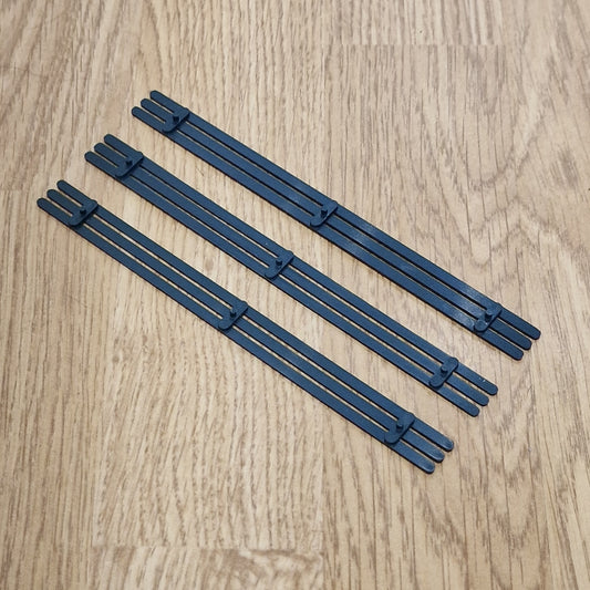 Scalextric 1:32 Spare Part - C705 Grandstand Bench Seats x 3 Blue