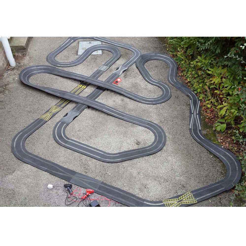 Scalextric Classic Layout Job Lot Bundle Set HUGE TRACK + LAP COUNTER #Rp