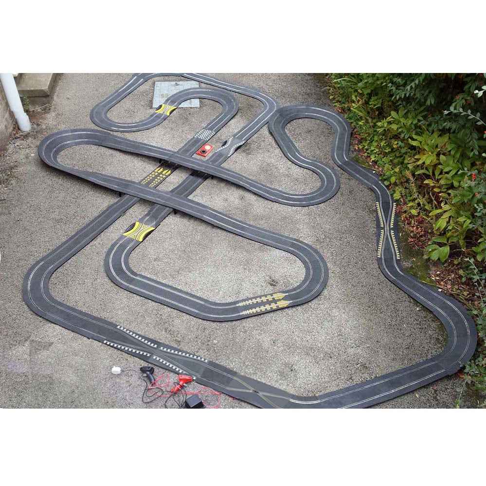 Scalextric Classic Layout Job Lot Bundle Set HUGE TRACK + LAP COUNTER #Pa