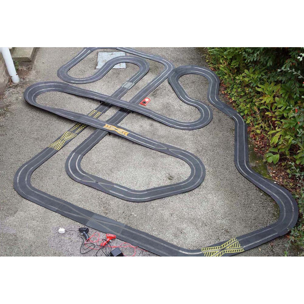 Scalextric Classic Layout Job Lot Bundle Set HUGE TRACK + LAP COUNTER #Ha