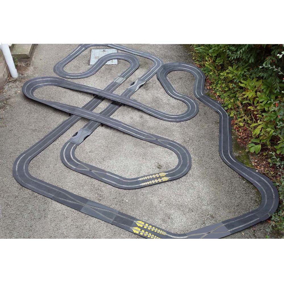 Scalextric Classic Layout Job Lot Bundle Set HUGE TRACK + LAP COUNTER #Qp