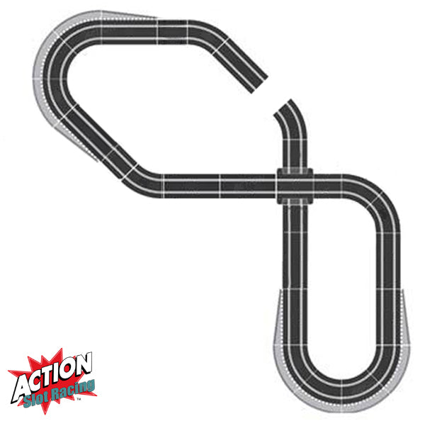 Scalextric Sport 1:32 Track Set - Giant Figure-Of-Eight Layout #NP