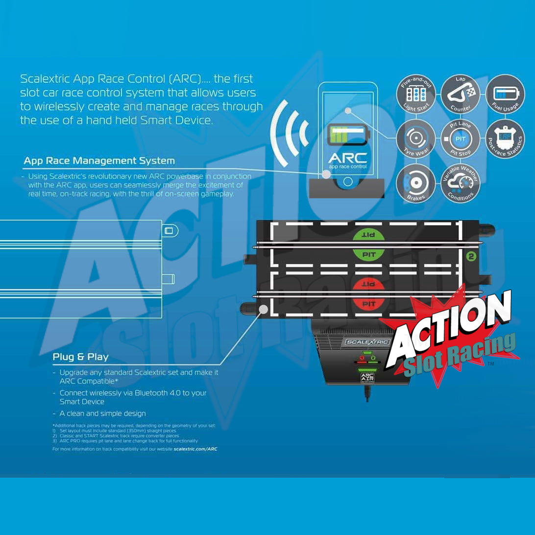 Scalextric Sport 1:32 Track - C8434 ARC Air Powerbase With Box