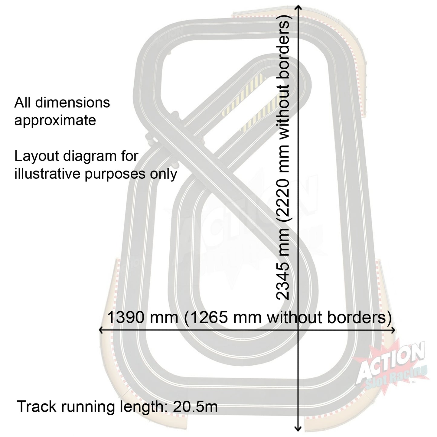 Scalextric Sport 1:32 Track Set - Huge Layout DIGITAL AS6