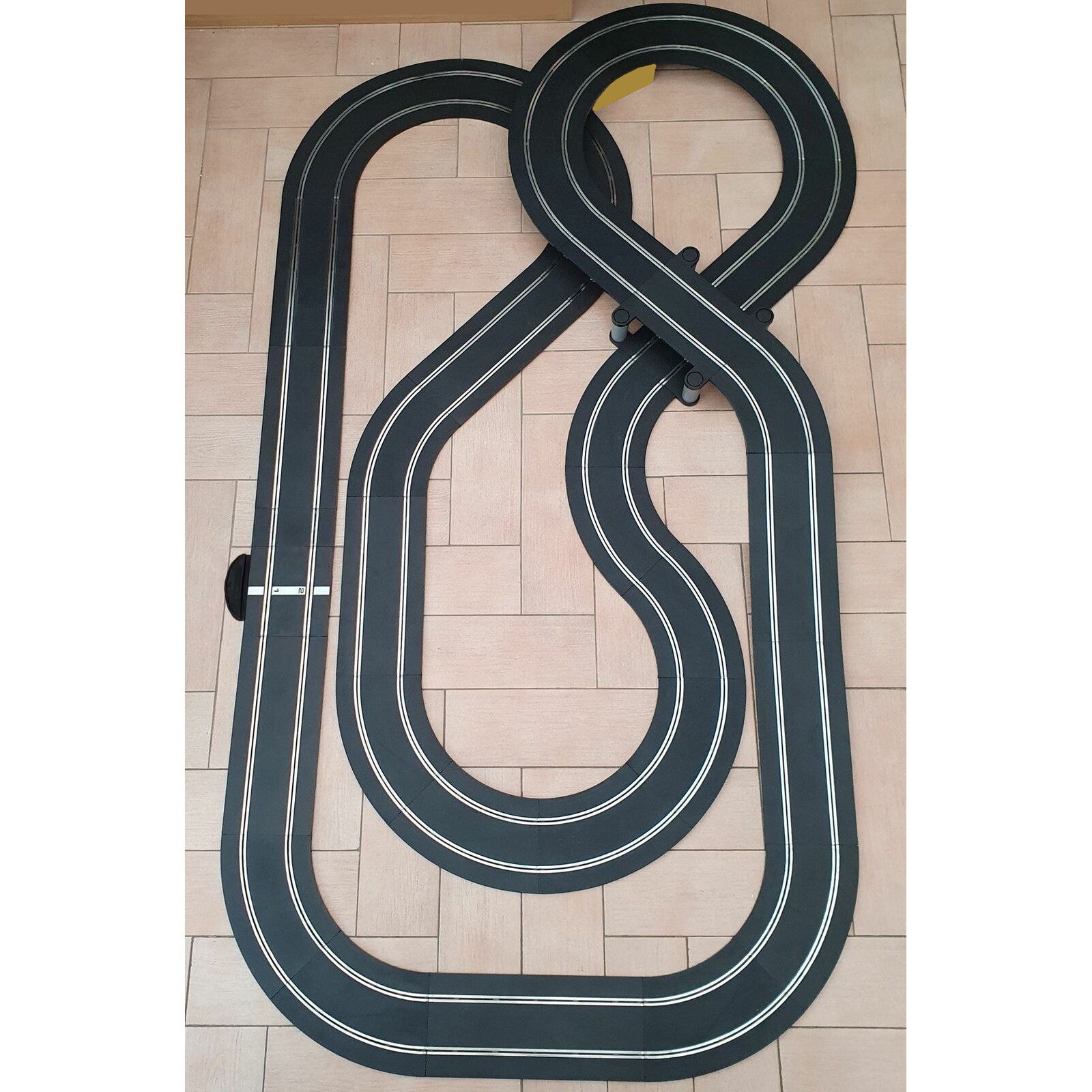 Scalextric Sport 1:32 Track Set - Layout With Bridge AS9 #NBA
