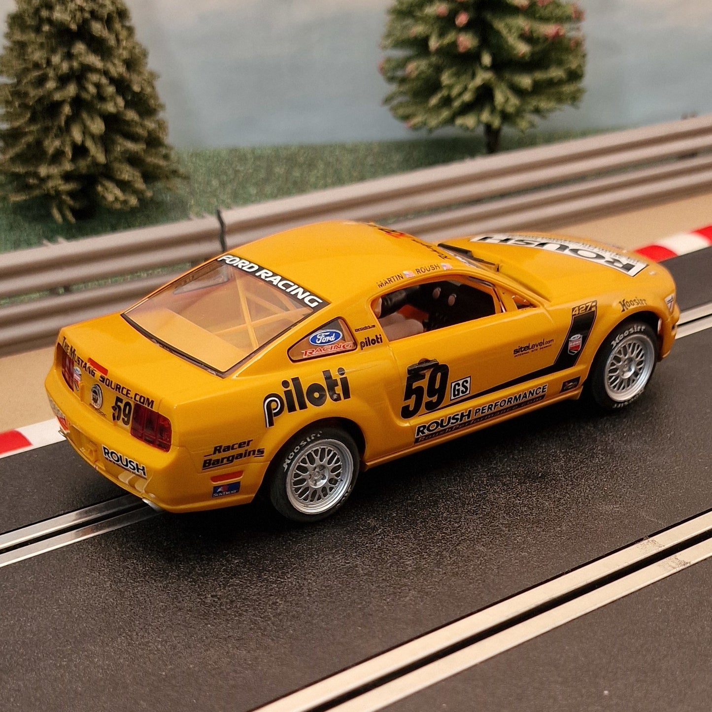 Scalextric 1:32 Car - C2888 Ford Mustang FR 500C Rehagen Racing #59 *LIGHTS* #A