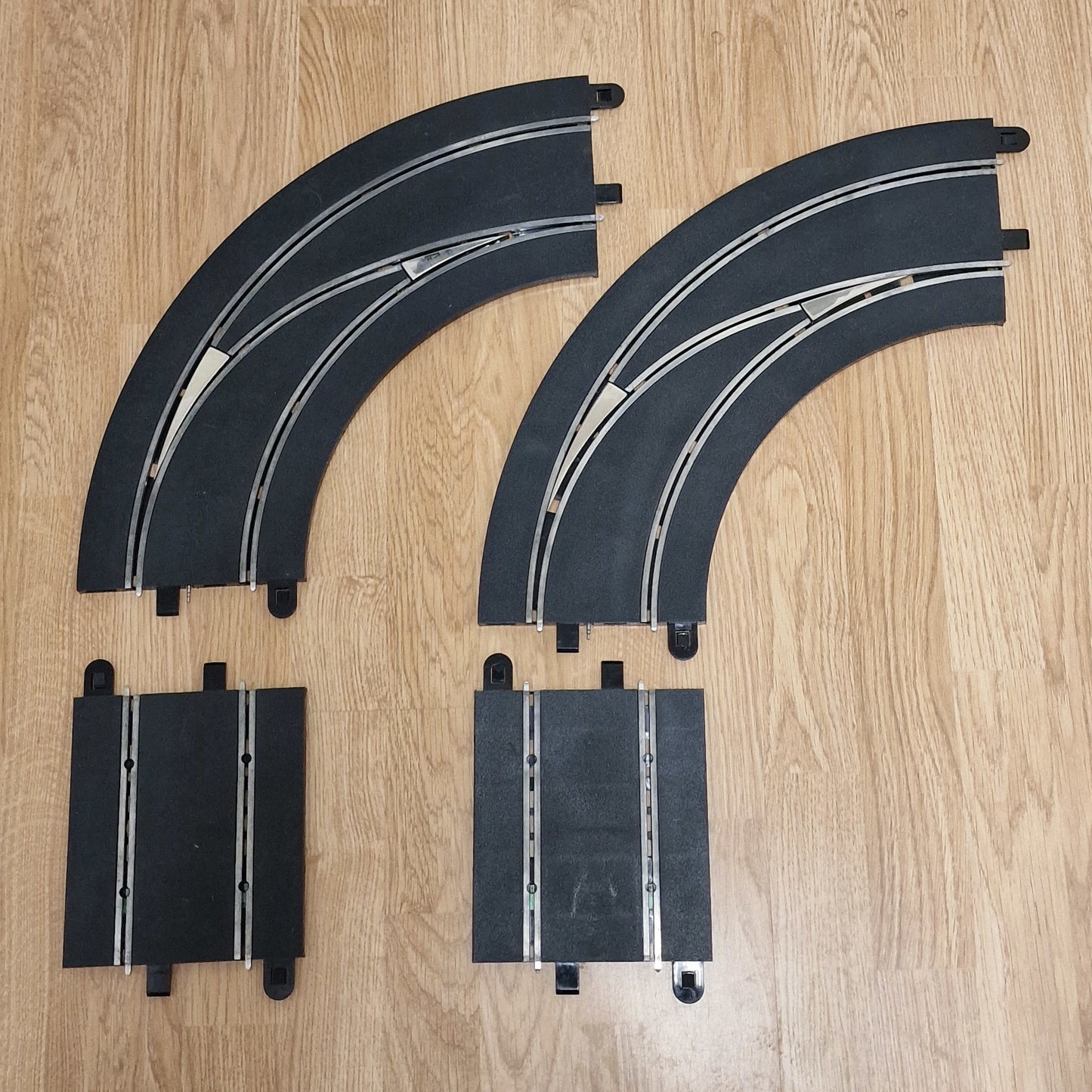 Scalextric Digital 1:32 Track C7008 Lane Changing Curve Right Hand Out To In x2 #A