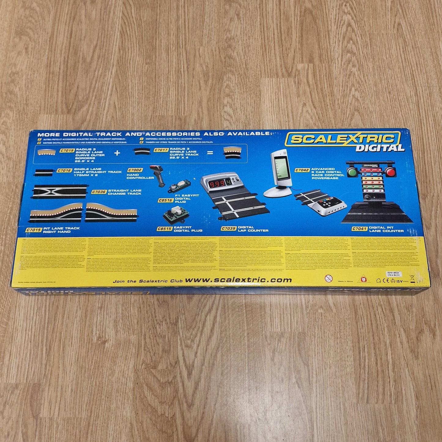 Scalextric Digital C7014 Pit Lane Track Left Hand BNIB