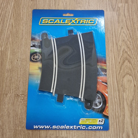 Scalextric C8204 Radius 3 Curves 22.5º 'N' x 2 NEW