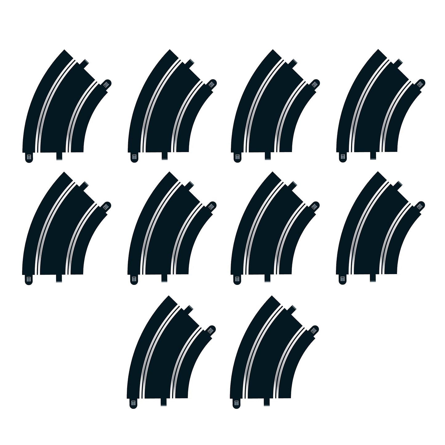 Scalextric C8206 Radius 2 Curve 45º x 10 NEW