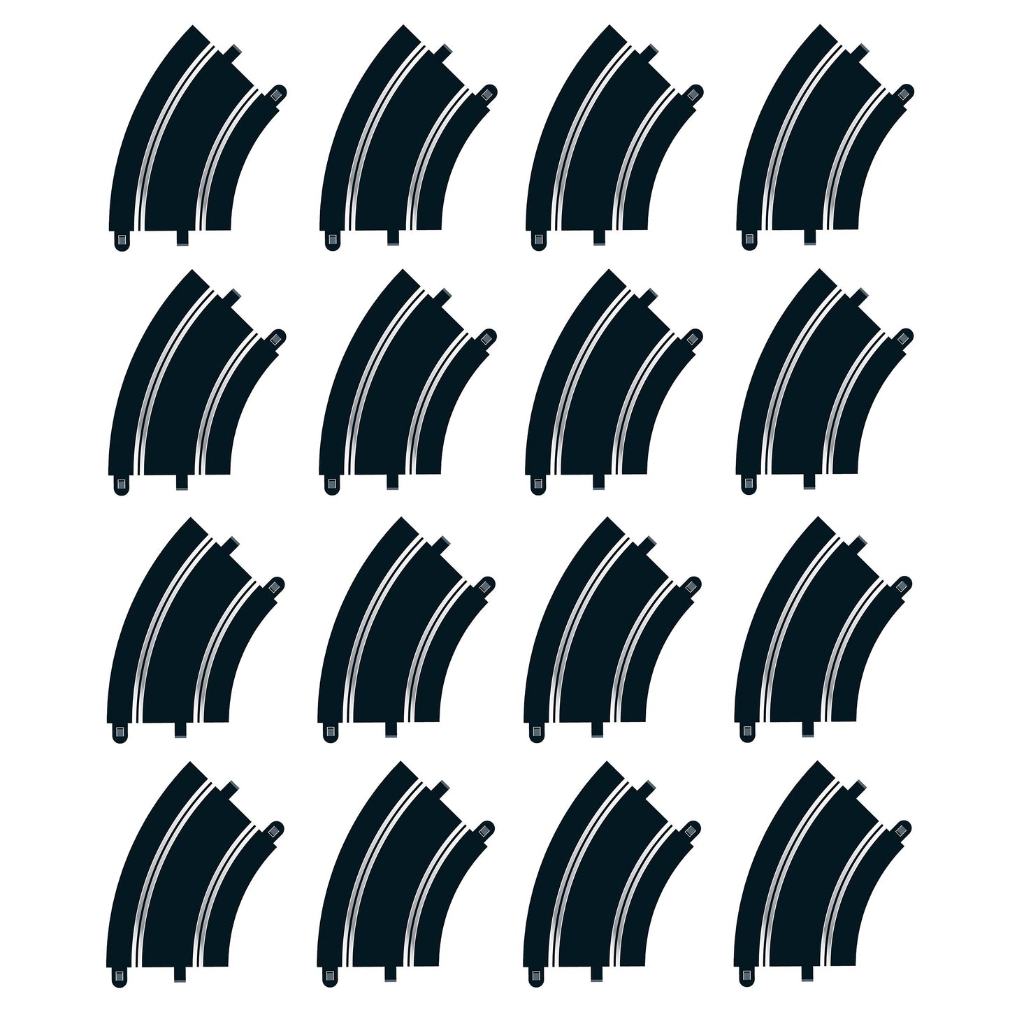 Scalextric C8206 Radius 2 Curve 45º x 16 NEW