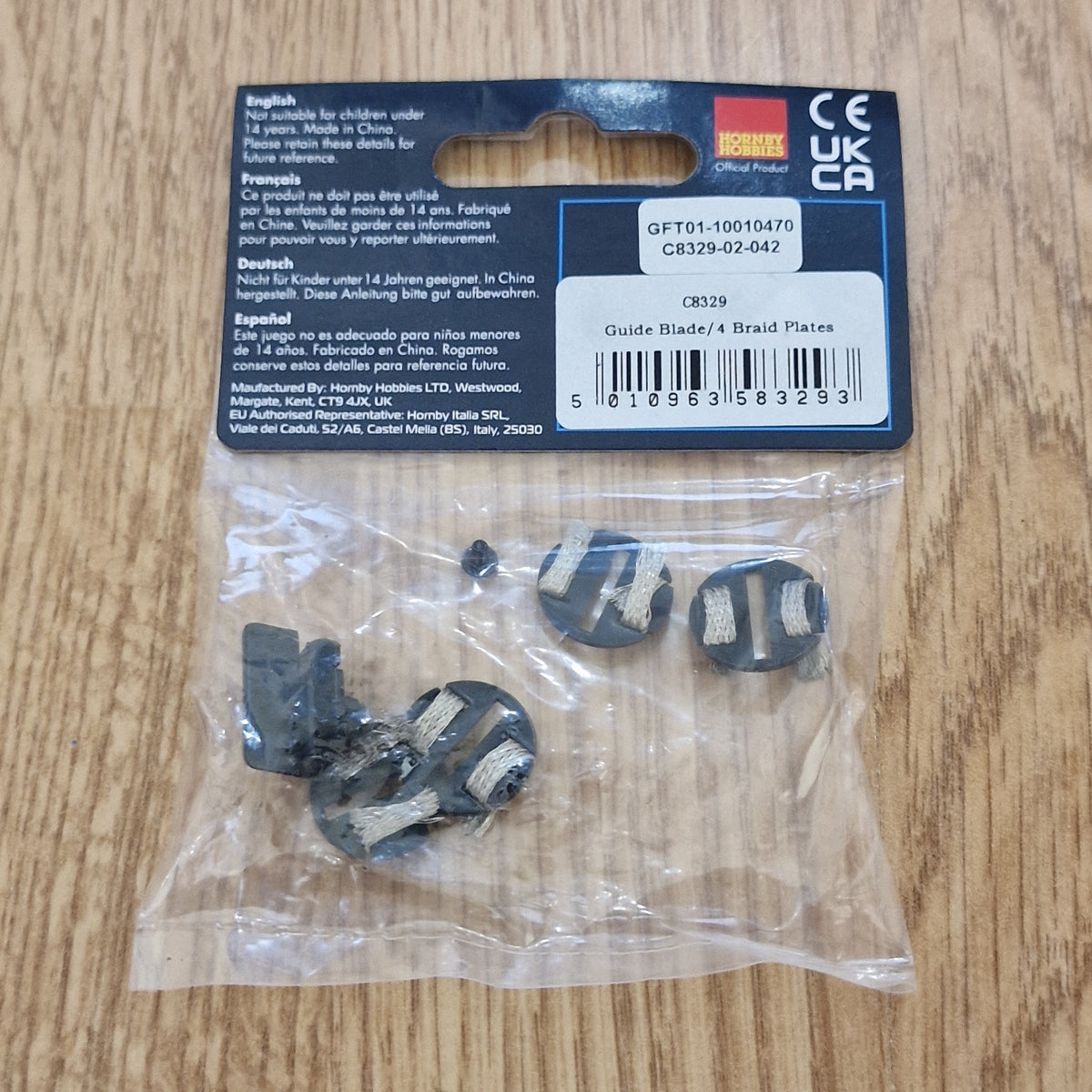 Scalextric C8329 Scalextric Guide Blades NEW