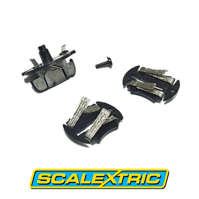 Scalextric C8330 Drift Guide Blade 2 Braid Plates 1 Screw for 360º Drift Cars