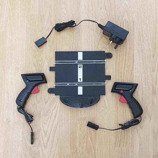 Scalextric Sport 1:32 Powerbase C8545, Speed Limiting Controllers C8437, Plug #A