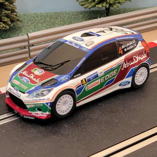 Scalextric 1:32 Car - C3347 WRC Ford Fiesta 'Abu Dhabi' Latvala #4 #GS