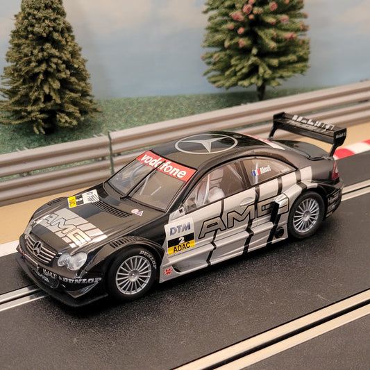 Scalextric 1:32 Car - C2392 Black Mercedes CLK DTM *LIGHTS* #2 #Q
