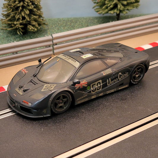 Scalextric 1:32 Car - C4103 McLaren F1 GTR Le Mans Weathered #59 *LIGHTS*