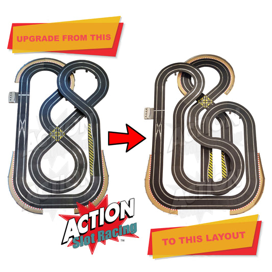 Juego de pistas Scalextric Sport 1:32 - Diseño enorme DIGITAL AS5 #NBA