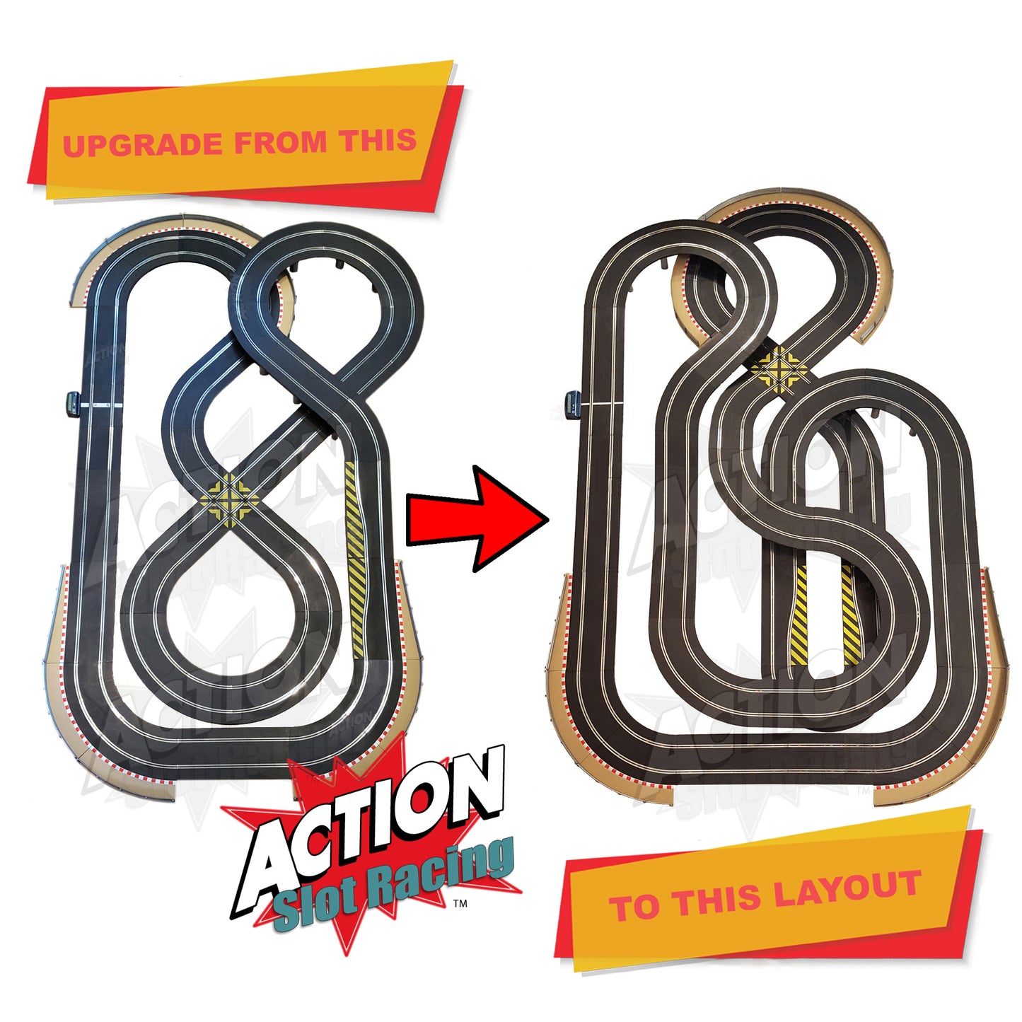 Juego de pistas Scalextric Sport 1:32 - Diseño enorme DIGITAL AS5 #NBA