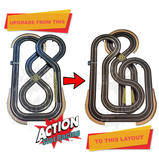 Juego de pistas Scalextric Sport 1:32 - Diseño enorme DIGITAL AS5 #NBA
