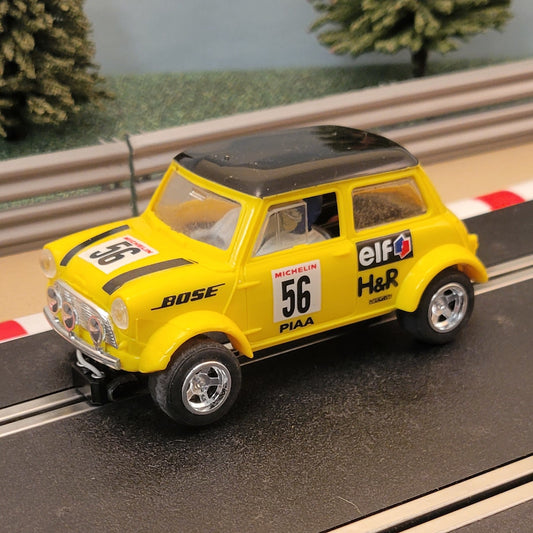 Scalextric 1:32 Car - C2104 Mini Cooper Yellow 'BOSE' #56 #J