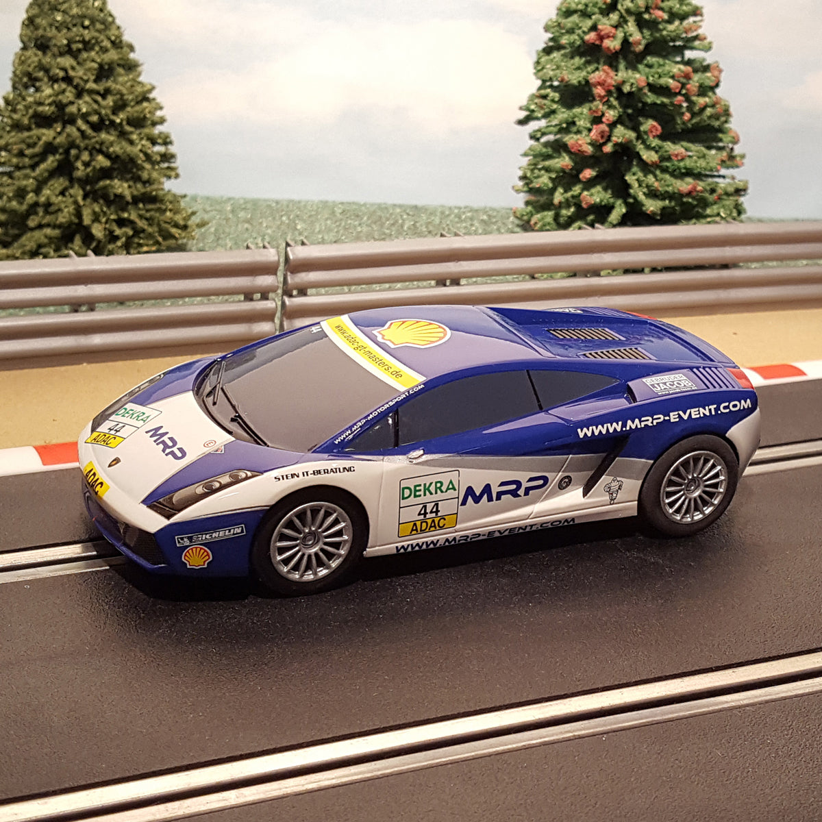 Scalextric Sport 1:32 Track Set Layout & 4 Cars - ARC Pro AS12