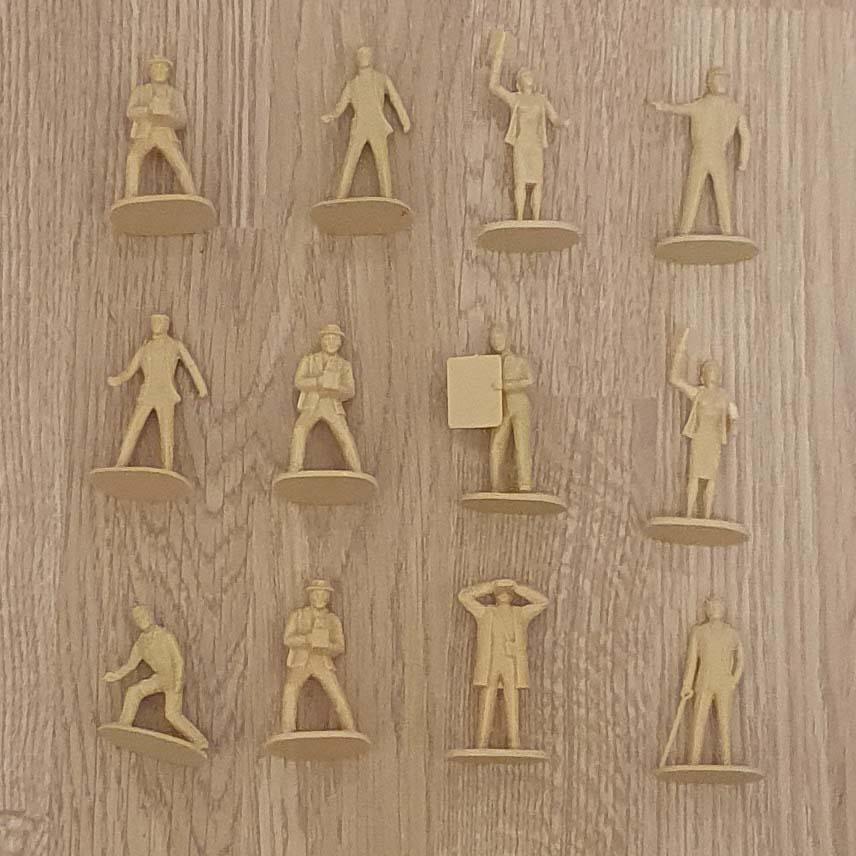 Scalextric 1:32 Unpainted Figures C709 #P