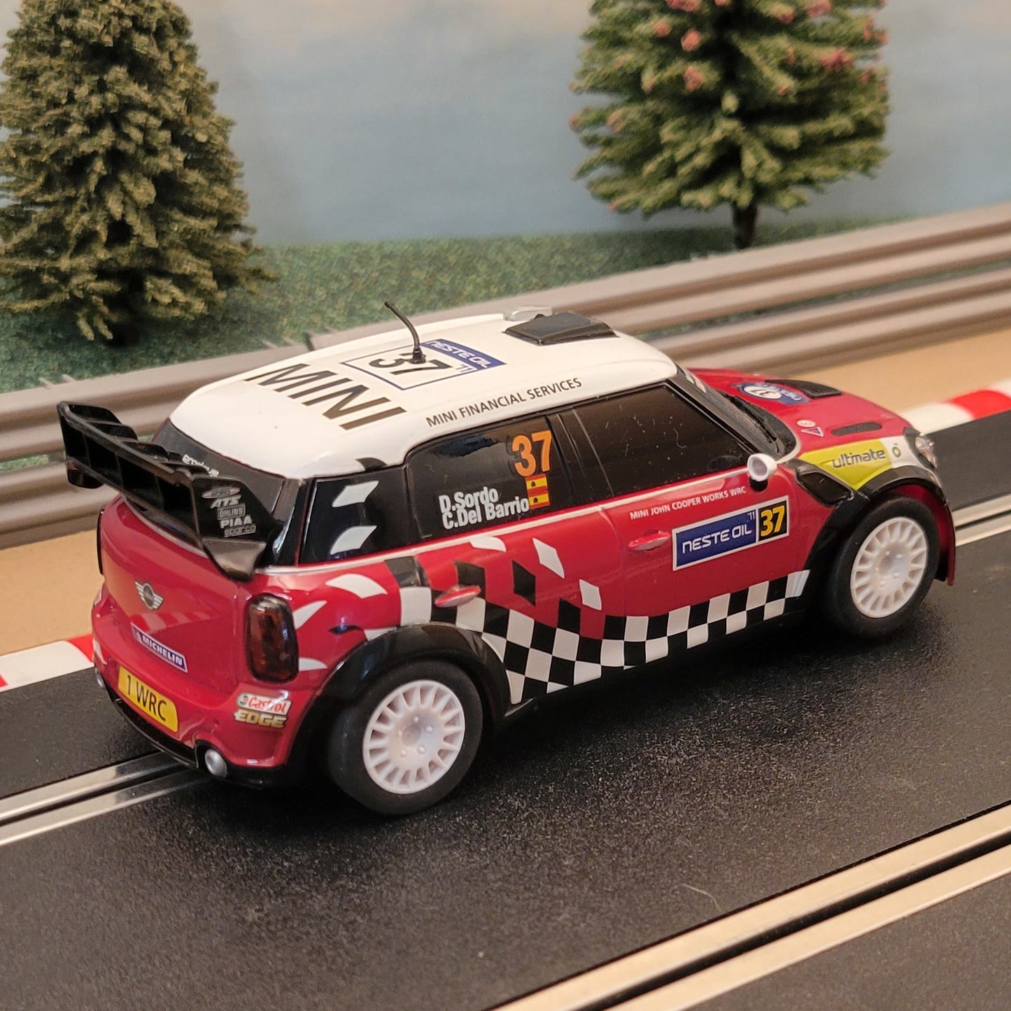 Scalextric 1:32 Car - C3301 Mini Countryman WRC - D Sordo #37 #E
