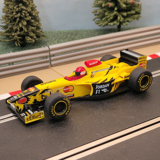 Coche Scalextric 1:32 - C2126 F1 Fórmula Uno Jordan Mugen Honda 198 #9