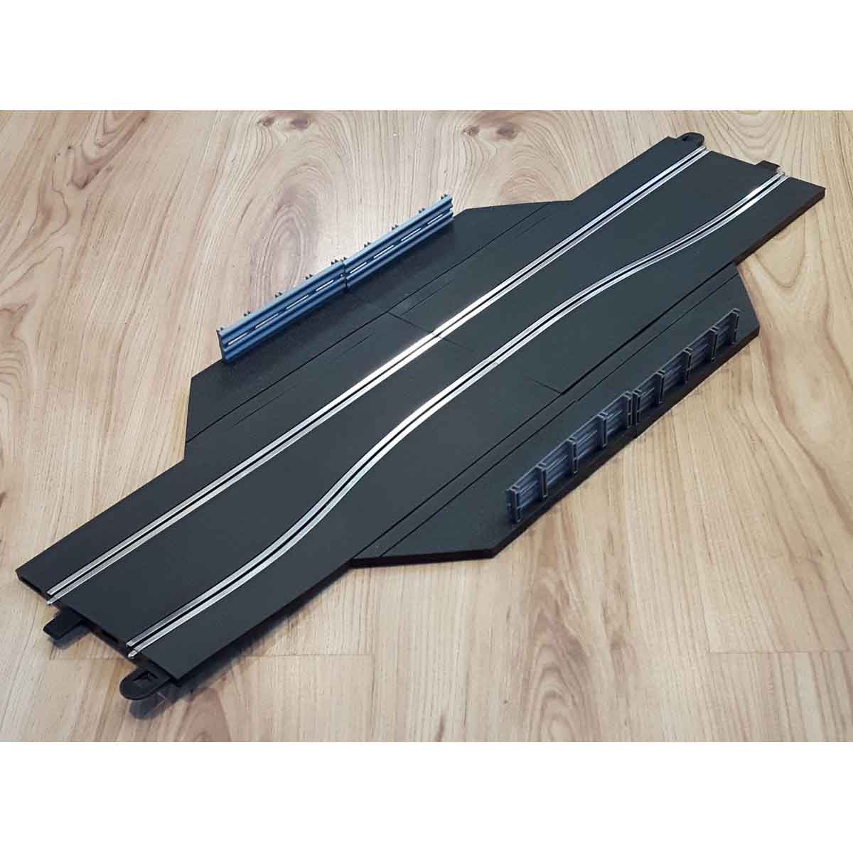 Scalextric Sport 1:32 Track - C8246 Long Chicane Side Swipe & Black Borders
