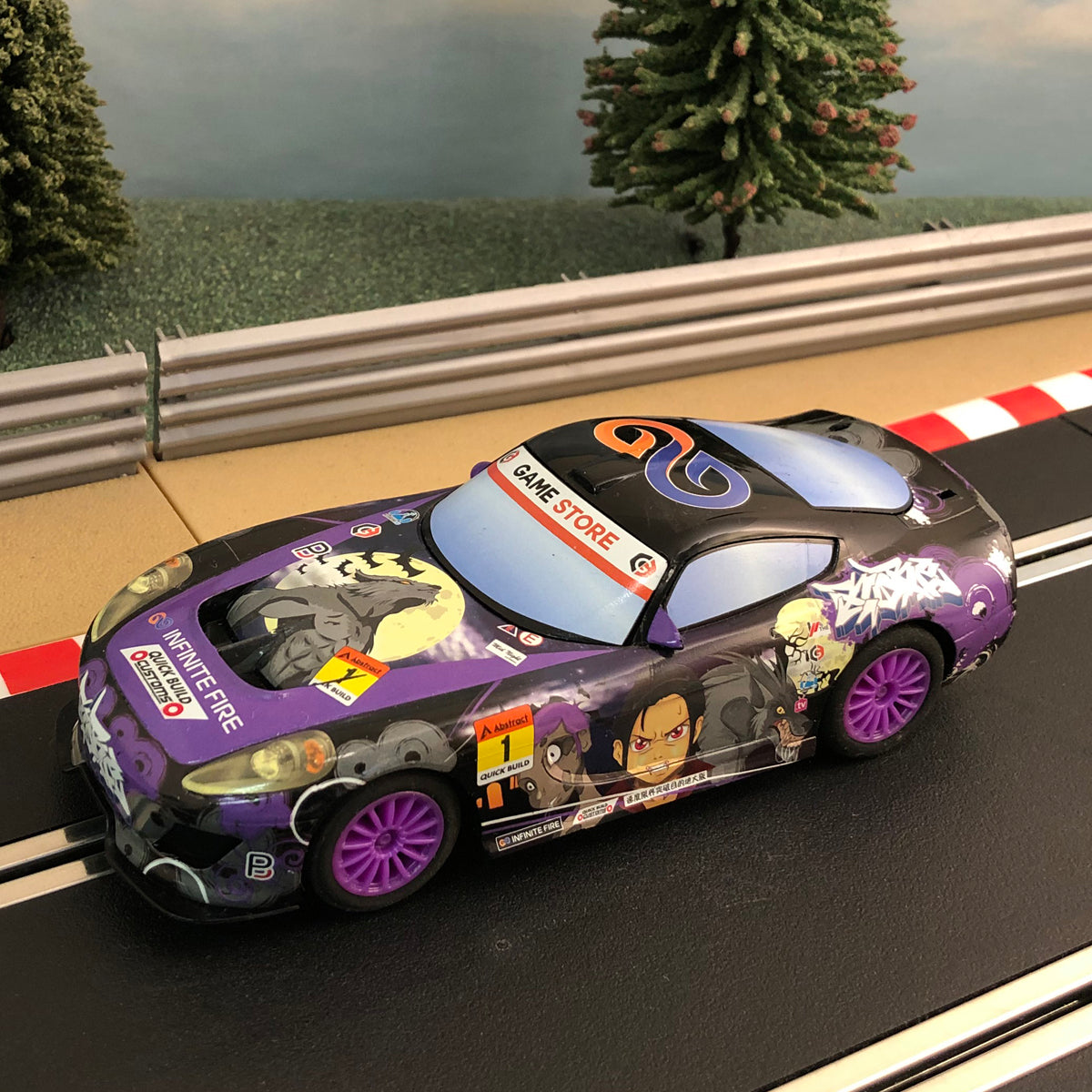 Scalextric 1:32 Start Car - C3837 GT Lightning - Anime Team Sunset Werewolf #S