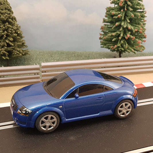 Scalextric 1:32 Car - C2507 Metallic Blue Audi TT #E