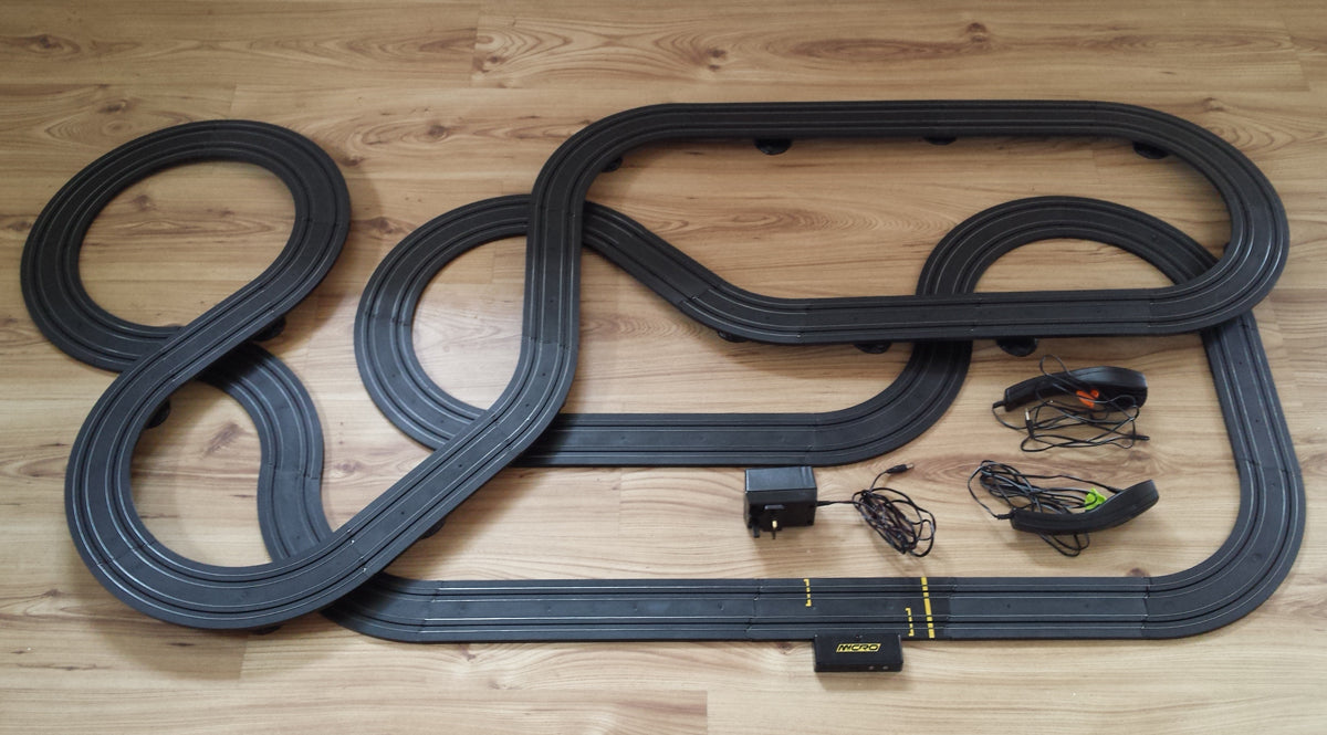 Micro Scalextric 1:64 Track Layout FITS UNDER A BED