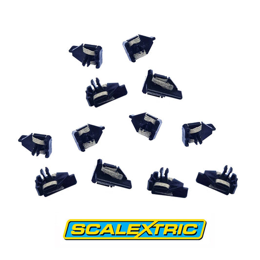 Scalextric W5683 - Short Stem BLACK Guides with Braids x 12