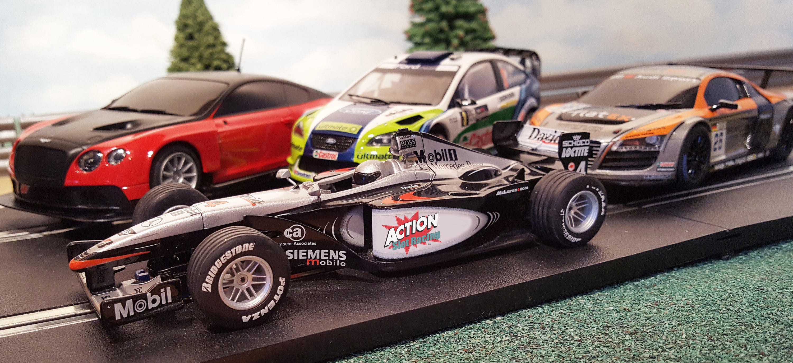 Used Scalextric & Slot Cars Action Slot Racing