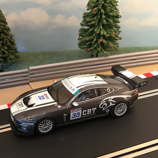 Scalextric 1:32 Car - C2978 Jaguar XKR GT3 Stuart Scott #33 *LIGHTS* #E