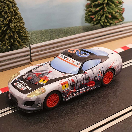 Scalextric C3839 GT Lightning - Anime Team GT Spartan #2 #S