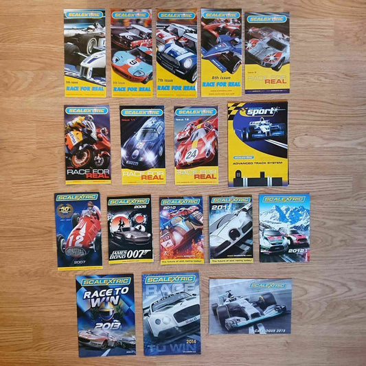 Scalextric Catalogues - Issue 5th - 12th 2007 2008 2010 2011 2012 2013 2014 2015