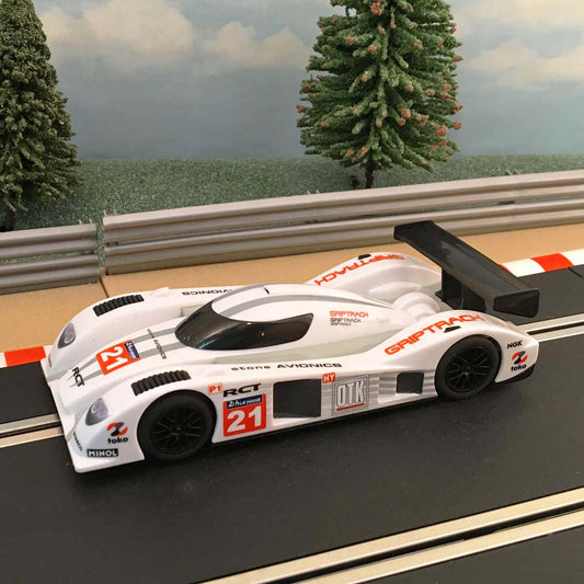 Scalextric 1:32 Start Car - White Le Mans Prototype #21