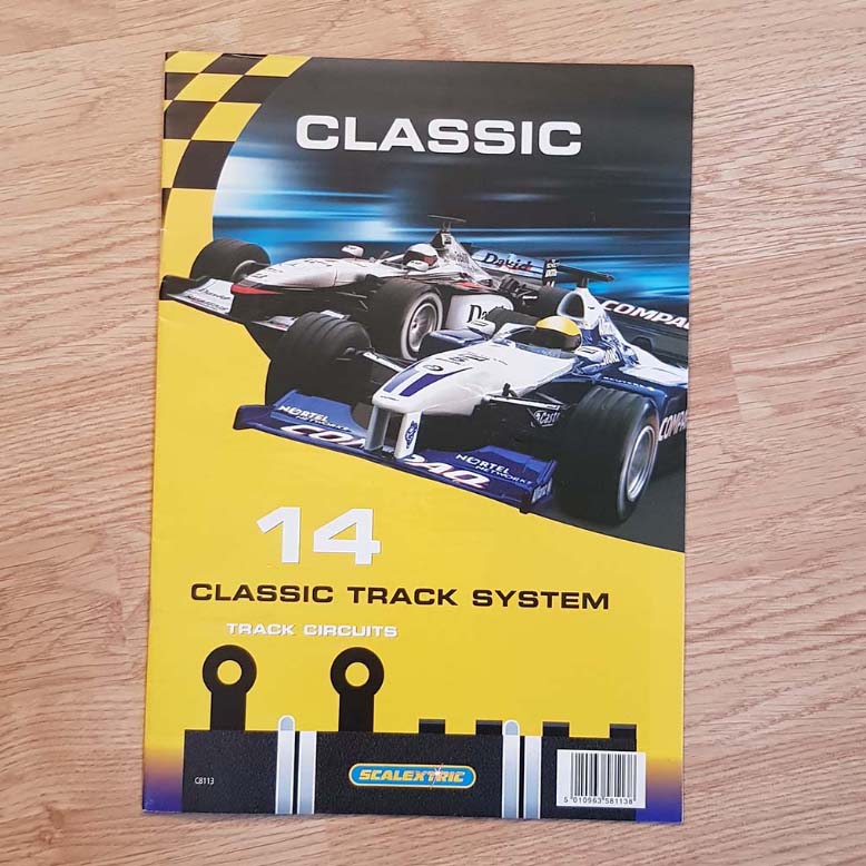Scalextric - 14 Classic / Sport Track Layouts Circuits C8113