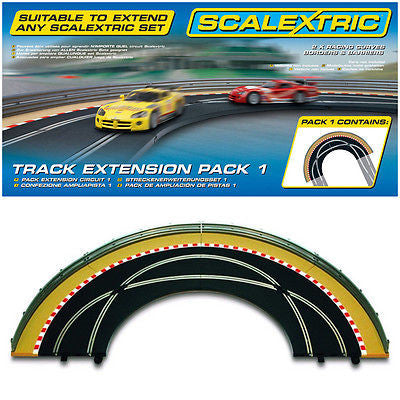Scalextric Sport Track Extension Pack 1 C8510 (C8203 C8228) #A