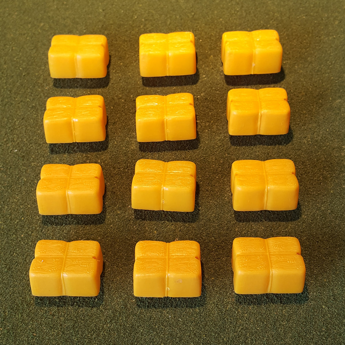 Scalextric 1:32 Hay Straw Bales Obstacles A205 x 12 - All Pins Intact